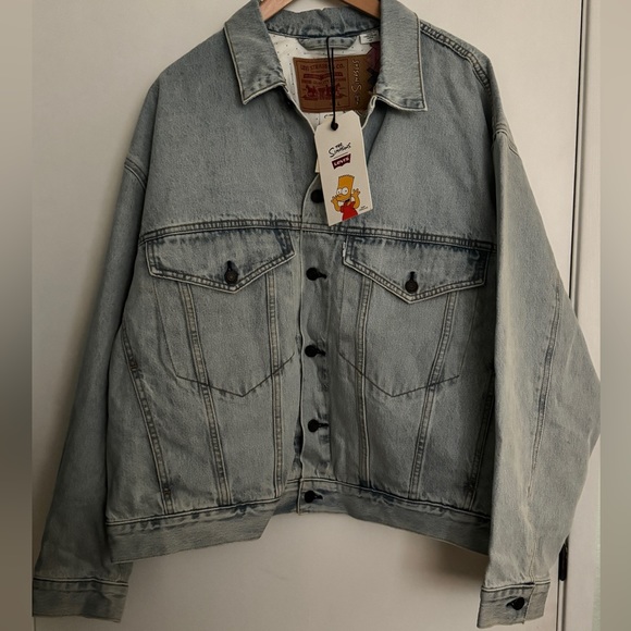 Levi’s x Simpsons - Limited Edition Bart Simpson Trucker Jacket - Picture 5 of 6